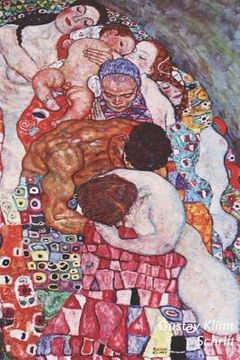 portada Gustav Klimt Schrift: Leven en Dood Ideaal Voor School, Studie, Recepten of Wachtwoorden Stijlvol Notitieboek voor Aantekeningen Artistiek D