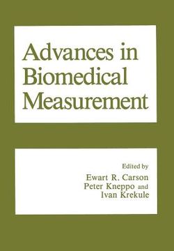 portada Advances in Biomedical Measurement (en Inglés)