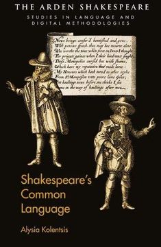 portada Shakespeare’S Common Language (Arden Shakespeare Studies in Language and Digital Methodologies) (en Inglés)
