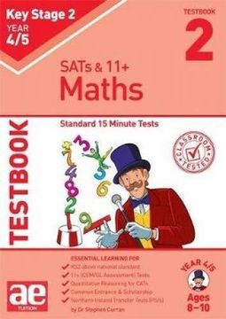 portada KS2 Maths Year 4/5 Testbook 2: Standard 15 Minute Tests (en Inglés)