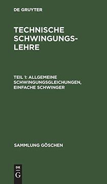 portada Allgemeine Schwingungsgleichungen, Einfache Schwinger (Sammlung g Schen) (en Alemán)