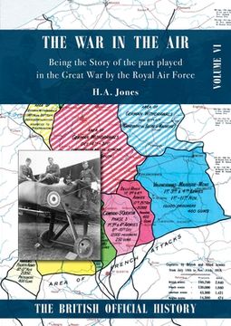 portada War in the Air. Being the Story of the part played in the Great War by the Royal Air Force: Volume Six (en Inglés)