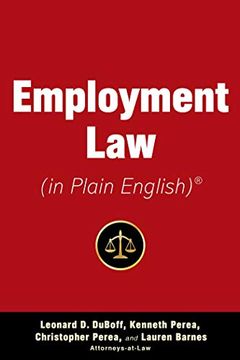 portada Employment law (in Plain English) (en Inglés)