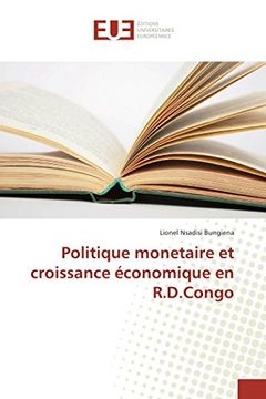 portada Politique Monetaire et Croissance Économique en R. D. Congo (in French)