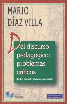 portada Del Discurso Pedagógico: Problemas Críticos. Poder, Control y Discurso Pedagógico (in Spanish)