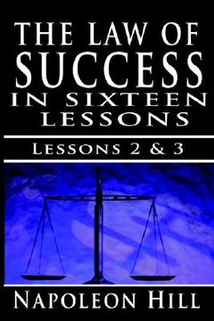 portada the law of success, volume ii & iii: a definite chief aim & self confidence (en Inglés)