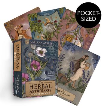 portada The Herbal Astrology Pocket Oracle: A 55-Card Deck and Guidebook (en Inglés)