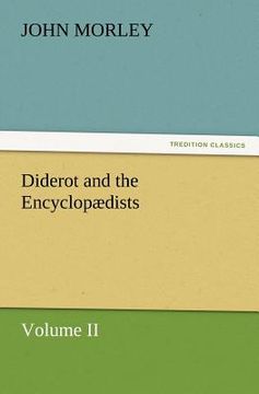 portada diderot and the encyclop dists volume ii. (en Inglés)