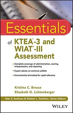 portada Essentials of Ktea -3 and Wiat (R)-iii Assessment (Essentials of Psychological Assessment)