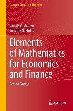 portada Elements of Mathematics for Economics and Finance (en Inglés)