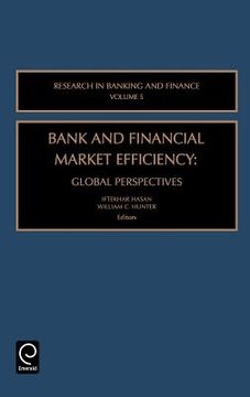 portada bank and financial market efficiency: global perspectives (en Inglés)