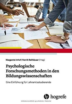 portada Psychologische Forschungsmethoden in den Bildungswissenschaften: Eine Einführung für Lehramtsstudierende (en Alemán)