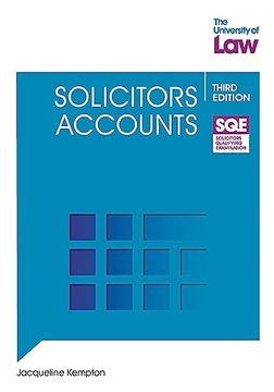 portada Sqe - Solicitors Accounts 3e (en Inglés)