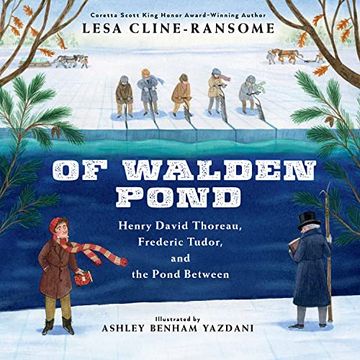 portada Of Walden Pond: Henry David Thoreau, Frederic Tudor, and the Pond Between (en Inglés)