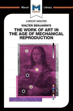 portada Walter Benjamin's the Work of art in the age of Mechanical Reproduction (The Macat Library) (en Inglés)
