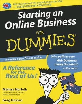 portada starting an online business for dummies (en Inglés)