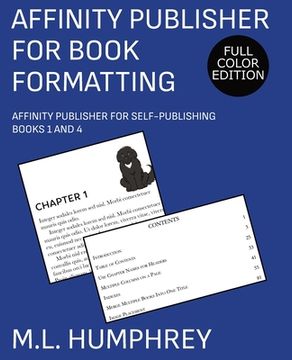portada Affinity Publisher for Book Formatting: Full-Color Edition