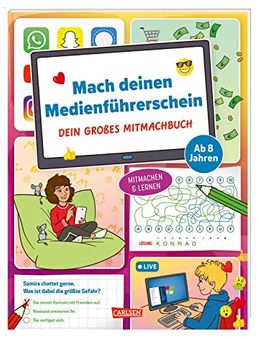 portada Mach Deinen Medienführerschein: Dein Großes Mitmachbuch (en Alemán)