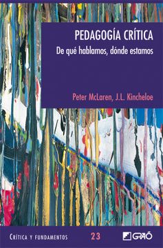portada Pedagogía Crítica (in Spanish)