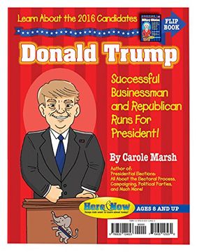 portada Learn About the 2016 Candidates: Hillary Clinton and Donald Trump Run for President! (Here & Now)