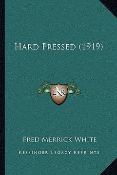 portada hard pressed (1919) (in English)