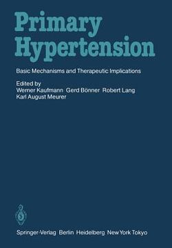 portada primary hypertension: basic mechanisms and therapeutic implications (in English)