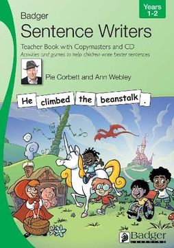 portada Sentence Writers Teacher Book With Copymasters and cd: Years 1-2: Activities and Games to Help Children Write Better Sentences (Badger Sentence Writers) (in English)