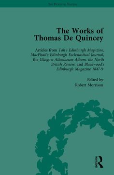 portada The Works of Thomas de Quincey, Part III Vol 16 (en Inglés)