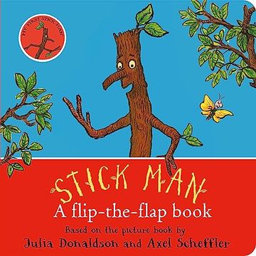 portada Stick Man: A Flip-The-Flap Book (en Inglés)