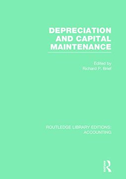 portada Depreciation and Capital Maintenance (Rle Accounting) (in English)