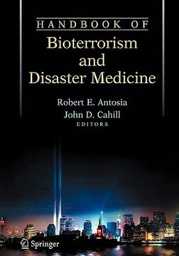 portada handbook of bioterrorism and disaster medicine (in English)