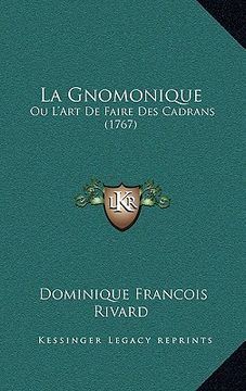 portada la gnomonique: ou l'art de faire des cadrans (1767)