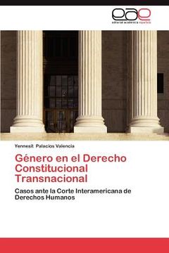 portada g nero en el derecho constitucional transnacional (en Inglés)