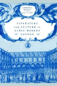 portada Lit & Culture Early Modern London (en Inglés)