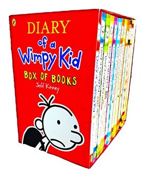 portada Diary of a Wimpy kid Collection 12 Books box set (en Inglés)