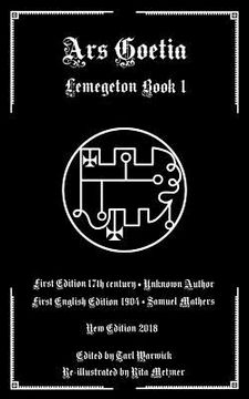 portada Ars Goetia: Book i of the Lemegeton (en Inglés)
