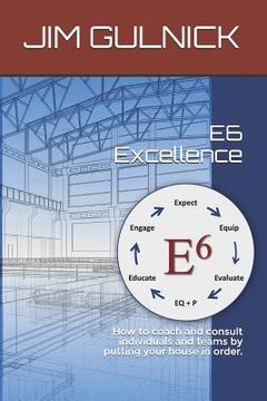 portada E6 Excellence: How to Coach and Consult Individuals and Teams by Putting Your House in Order. (en Inglés)