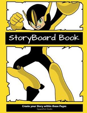 portada Storyboard Book: 6 Section Pages to Create your Visual Story (en Inglés)
