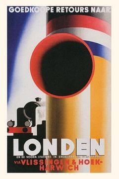 portada Vintage Journal Channel Crossing Travel Poster (en Inglés)