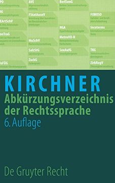 portada Abkürzungsverzeichnis der Rechtssprache (en Alemán)