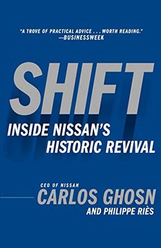 portada Shift: Inside Nissan's Historic Revival (en Inglés)