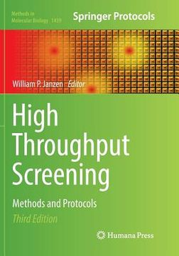 portada High Throughput Screening: Methods and Protocols (in English)