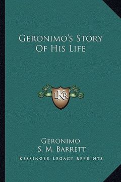 portada geronimo's story of his life (en Inglés)