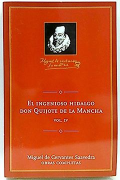 portada El Ingenioso Hidalgo Don Quijote De La Mancha. 4