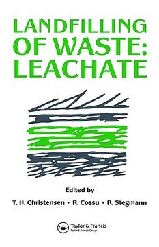 portada landfilling of waste: leachate (en Inglés)
