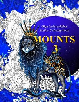 portada Mounts 3: Zodiac coloring book (en Inglés)