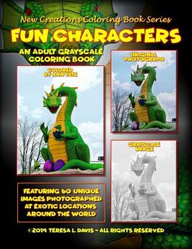 portada New Creations Coloring Book Series: Fun Characters (en Inglés)