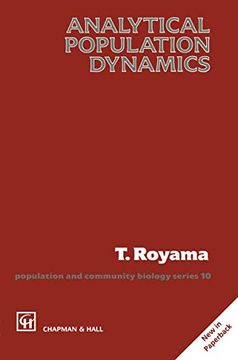 portada Analytical Population Dynamics (Population and Community Biology Series, 10) (en Inglés)