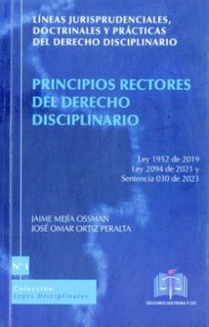 portada Principios Rectores del Derecho Disciplinario