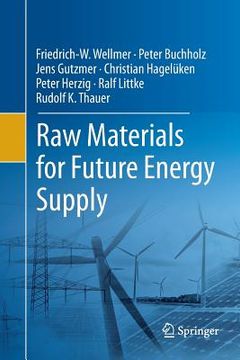 portada Raw Materials for Future Energy Supply (en Inglés)